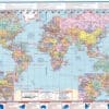 World Desk Map