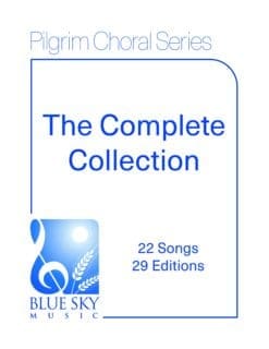 Pilgrim Choral Series: The Complete Collection White binder contains acapella sheet music