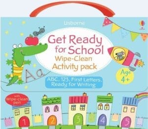 Get Ready for School Wipe-Clean