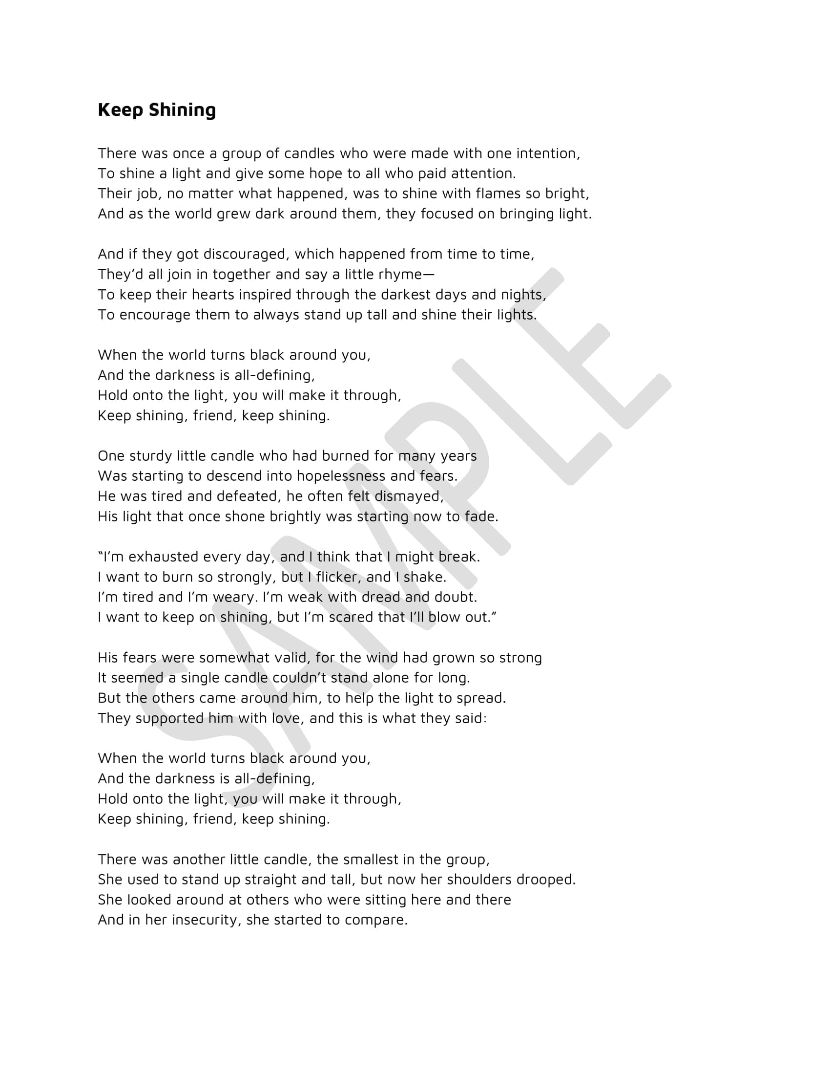 Keep Shining - Image 3