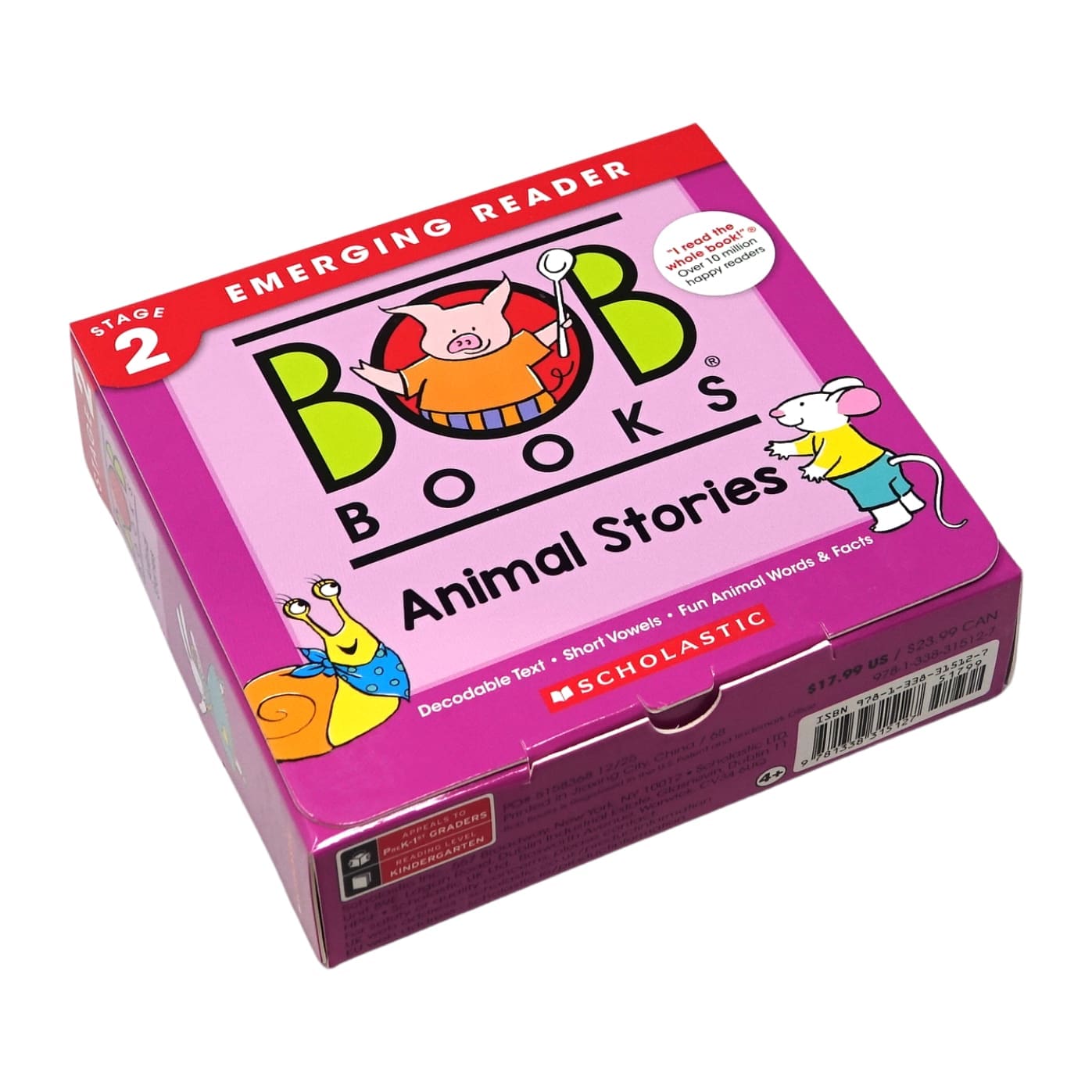 Bob Books Set Animal Stories