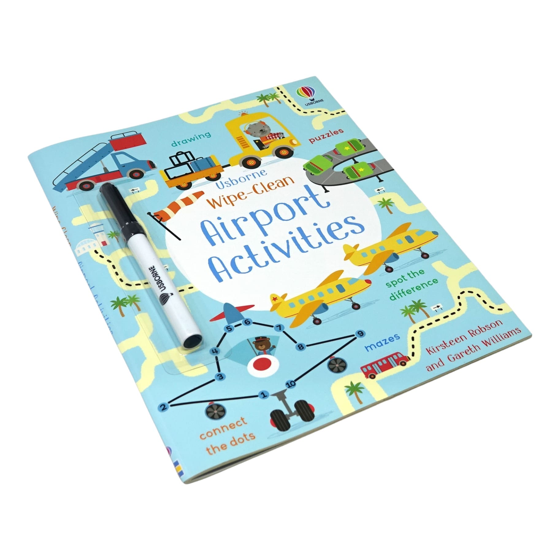Wipe-Clean Airport Activities